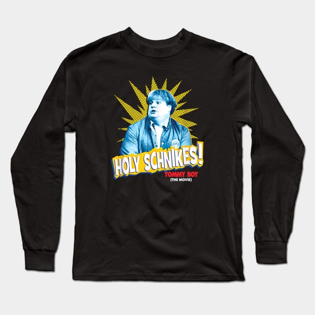 Tommy Boy Holy Schnikes Long Sleeve T-Shirt by Hoang Bich